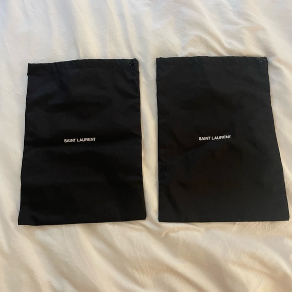 Authentic Saint Laurent Dust Bags Pair of 2 - Picture 1 of 5